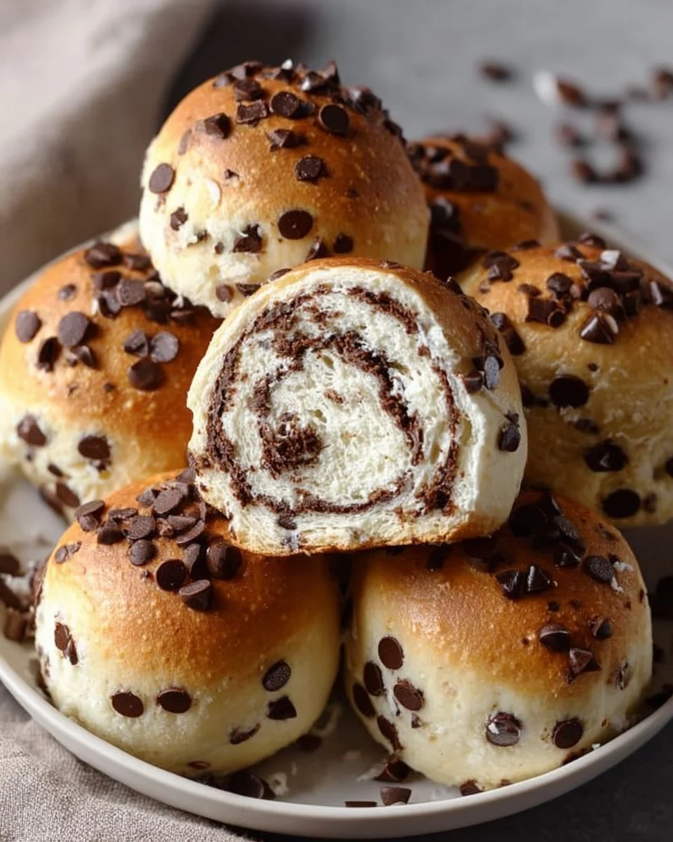 10-Minuten Schoko-Brötchen mit Quark