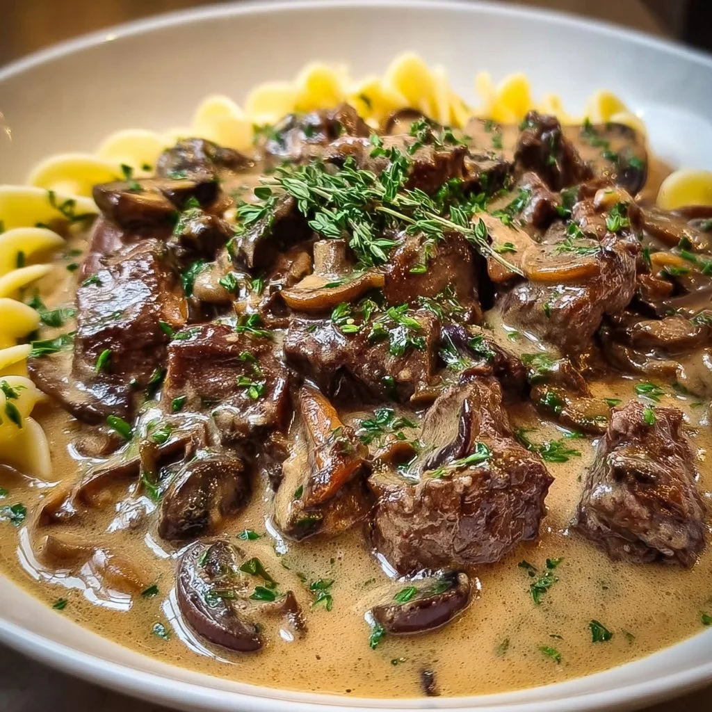 Ballerina Farm’s Rindfleisch Stroganoff