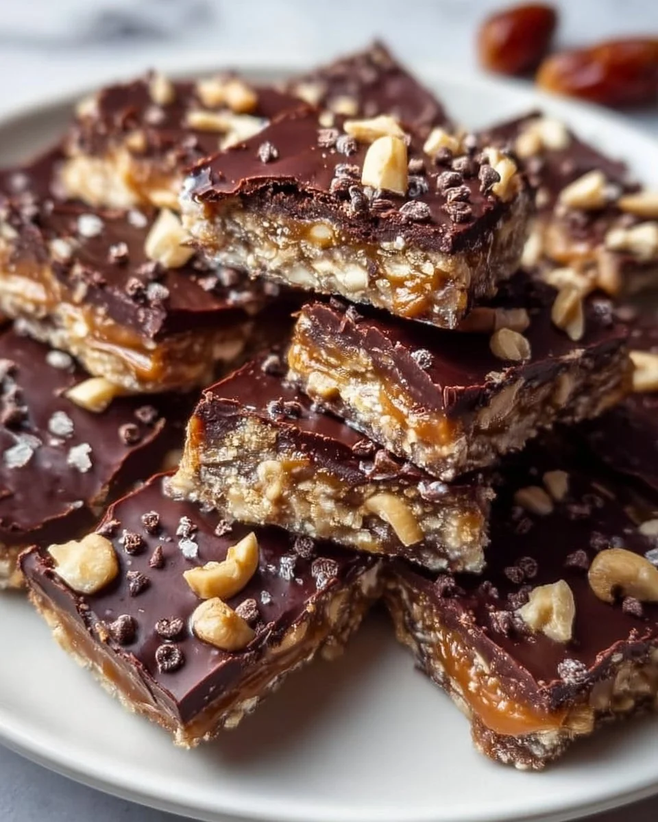 Dattel-Snickers zum Einfrieren