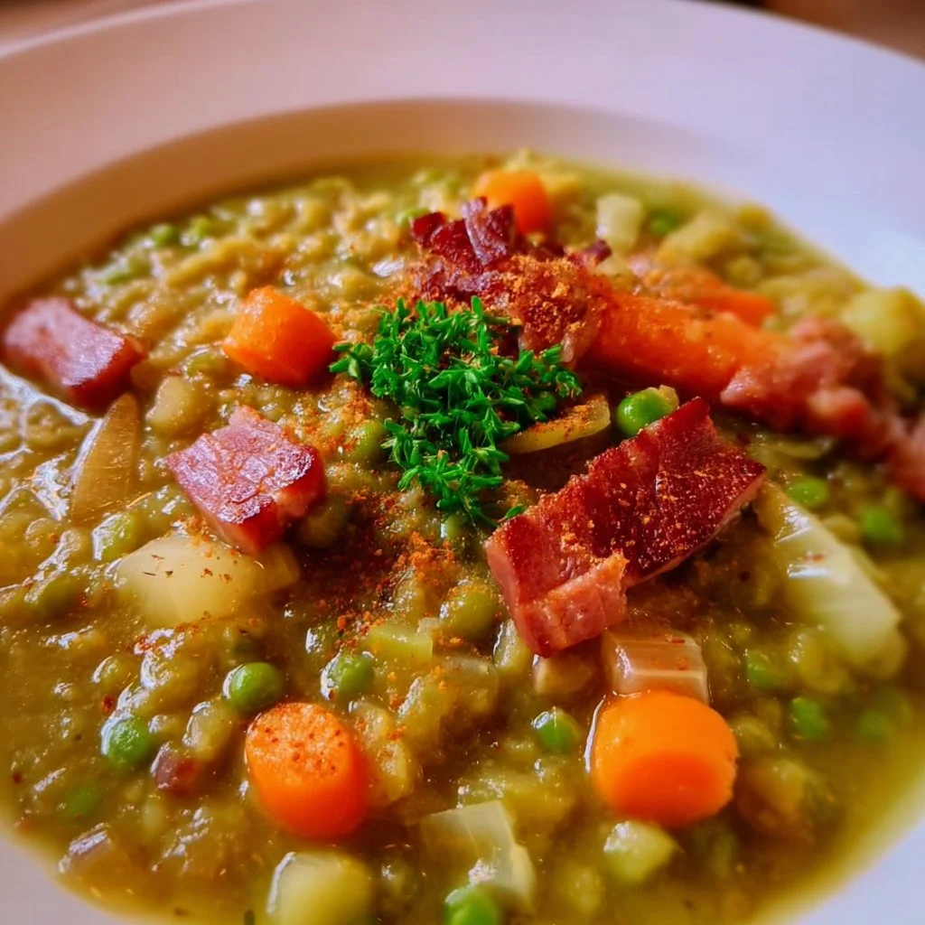 Erbseneintopf nach Original Bundeswehrrezept
