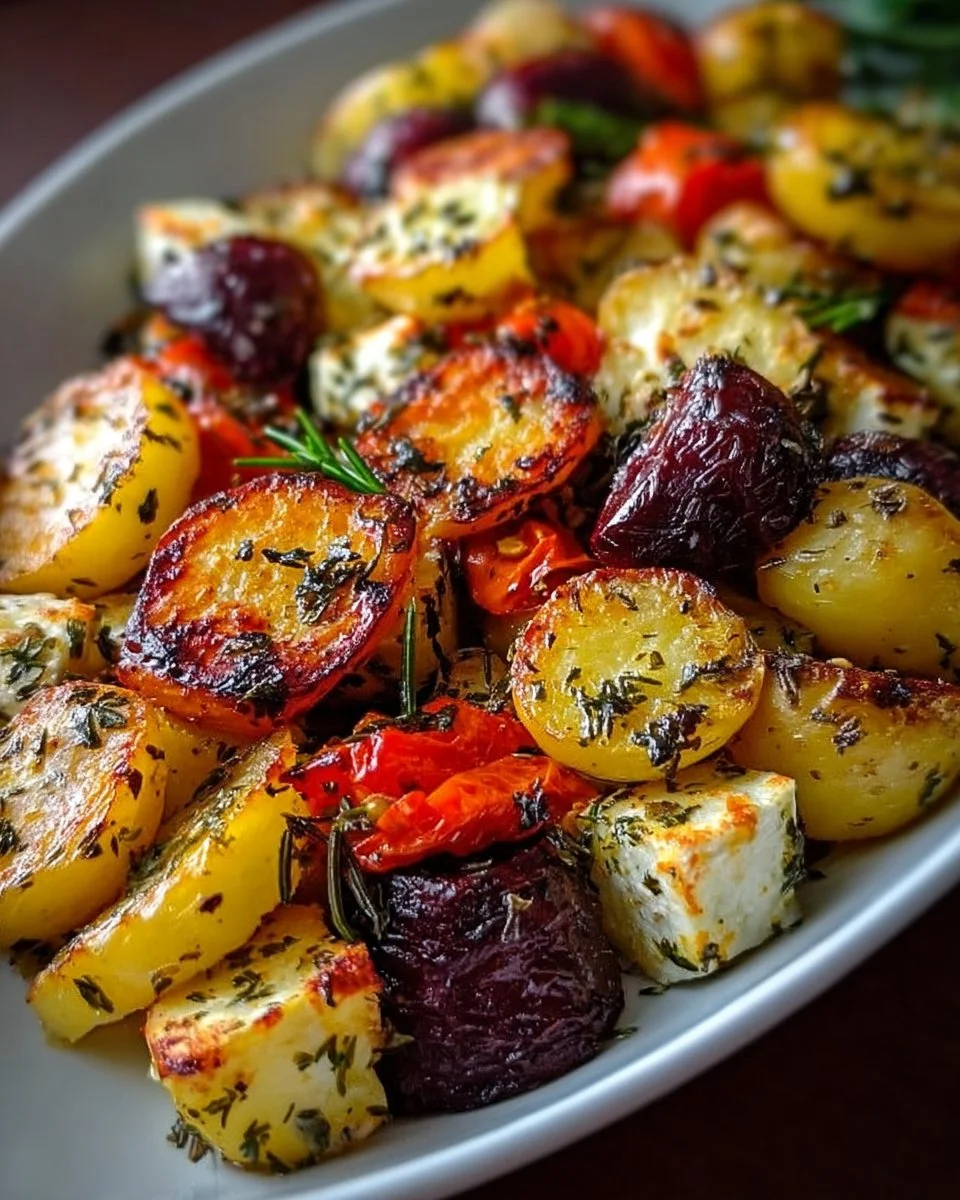 Feta Kartoffeln Ofengemüse