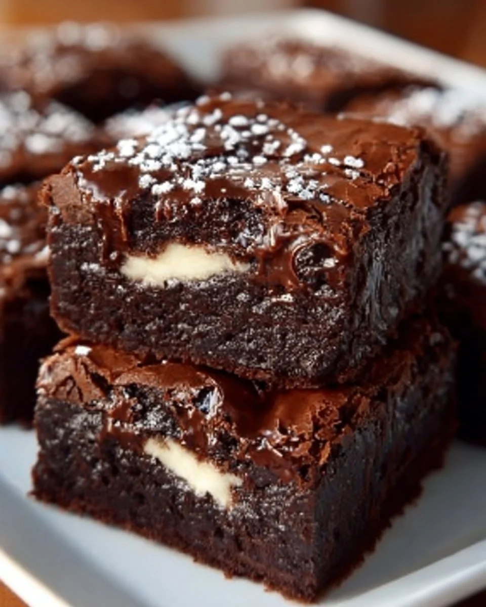 Frischkäse-Brownies Rezept