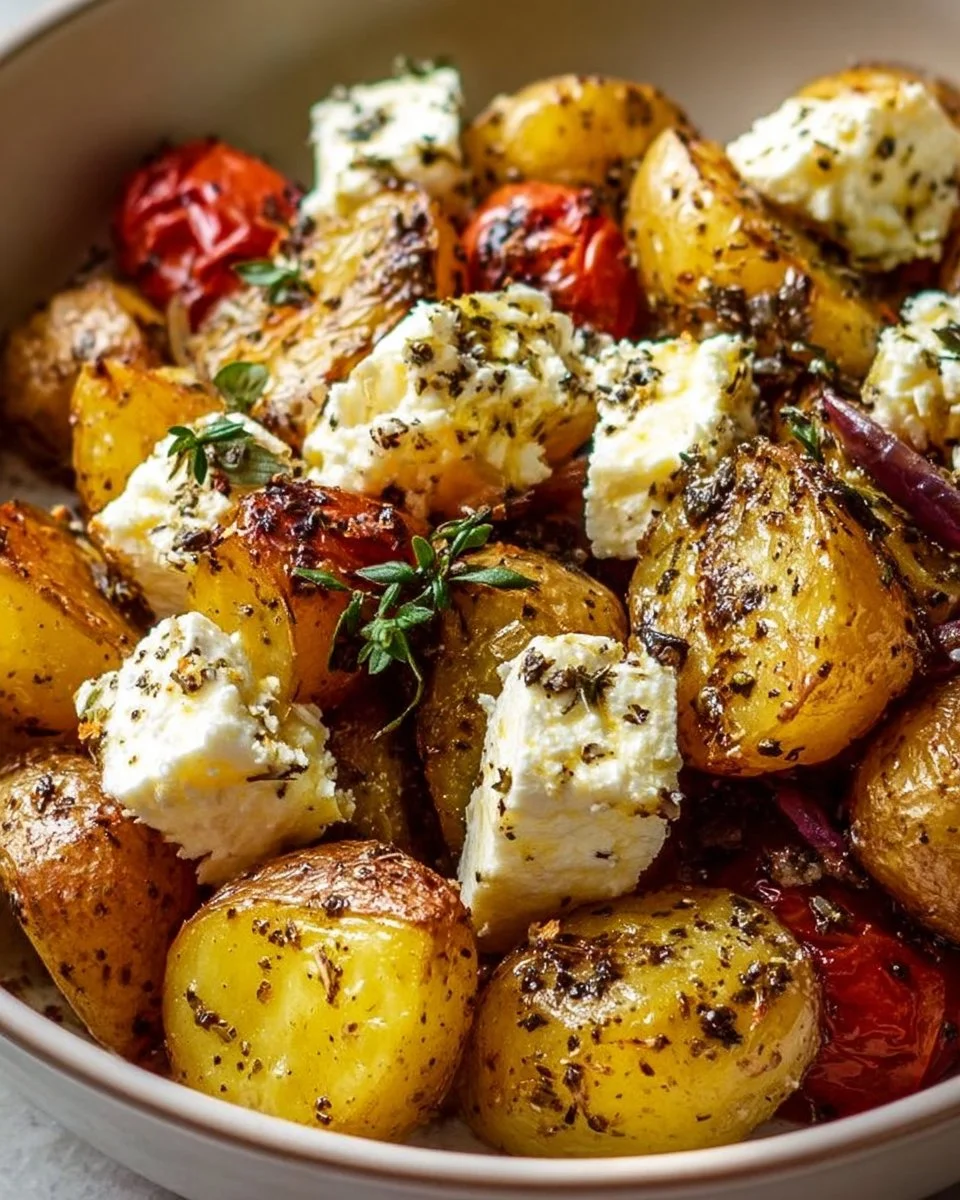 Ofenkartoffeln mit Feta