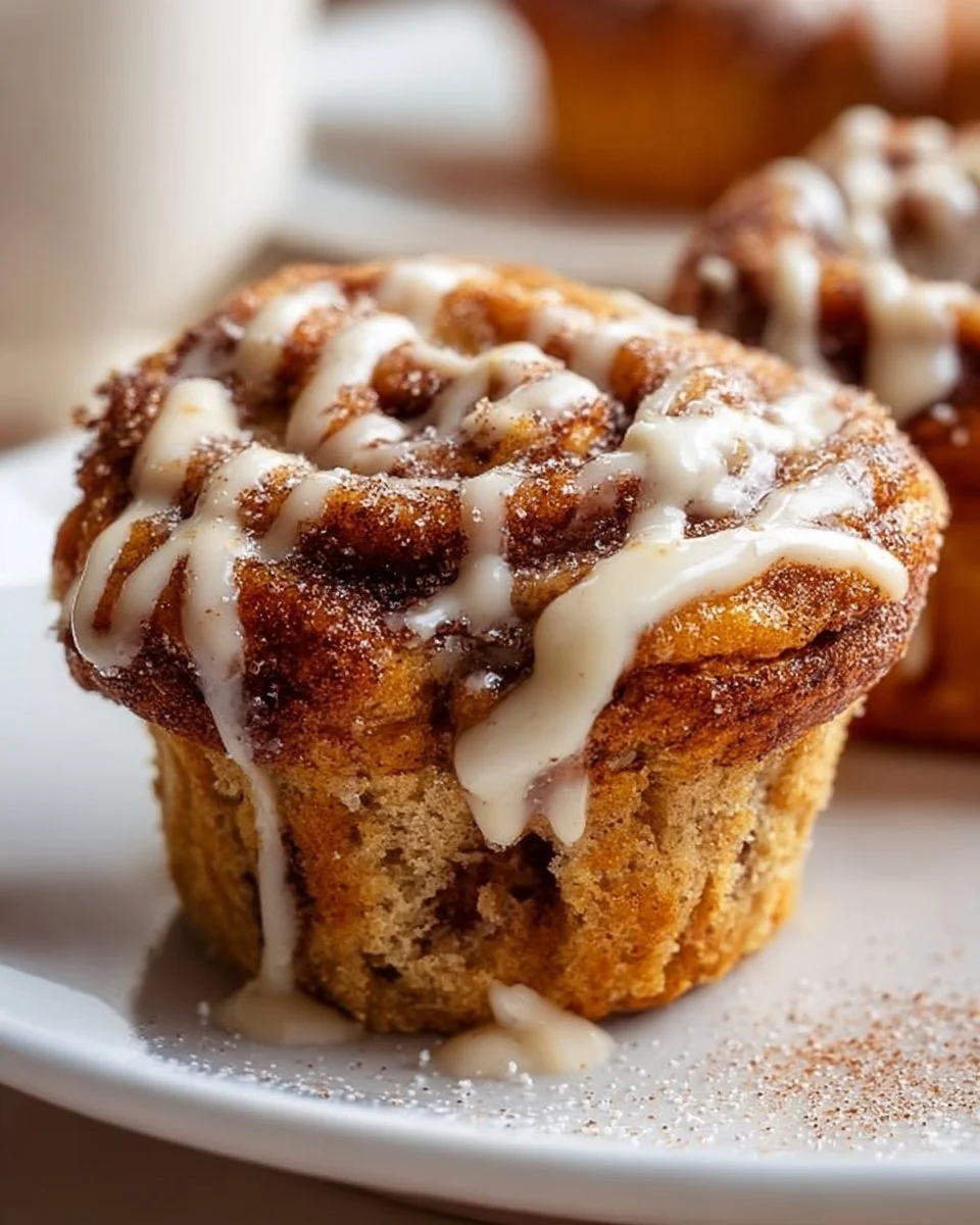 Proteinreiche Zimtschnecken-Muffins