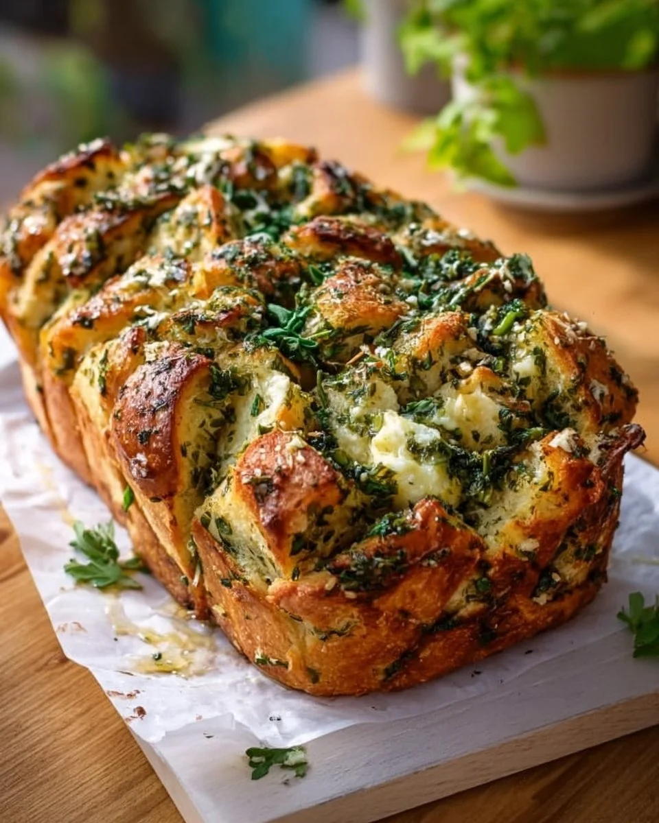 Bärlauch Zupfbrot einfach würzig backen