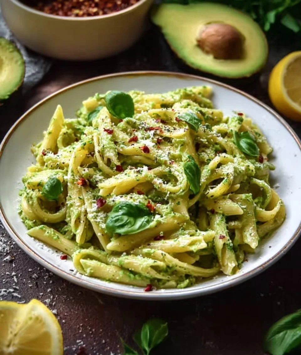 Cremige Avocado-Pasta