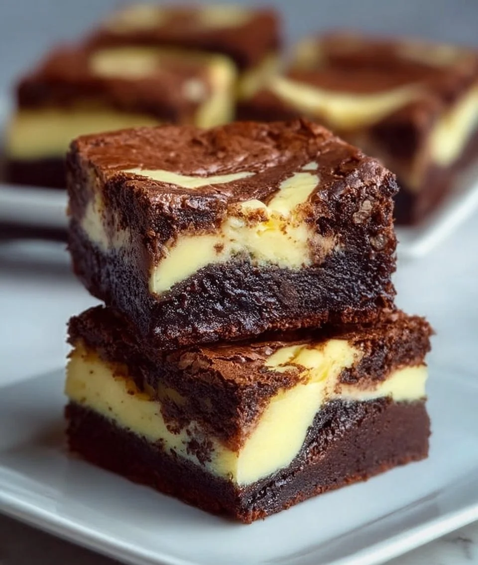 Frischkäse-Brownies