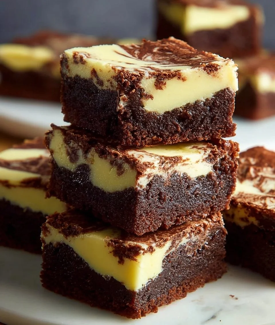 Frischkäse-Brownies