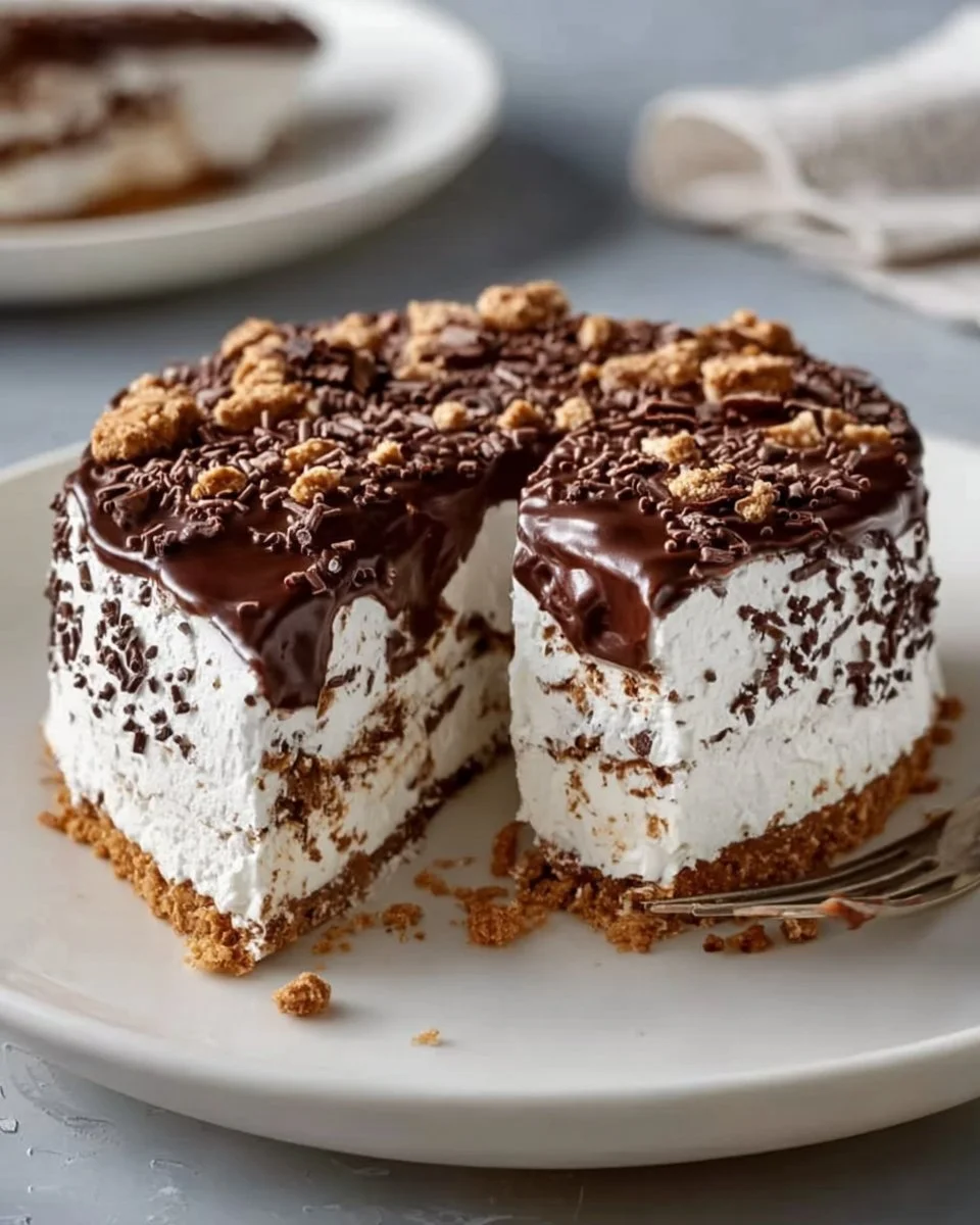 No Bake Stracciatella Torte