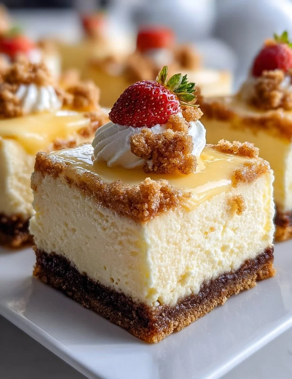 Cremige Philadelphia Käsekuchen Riegel