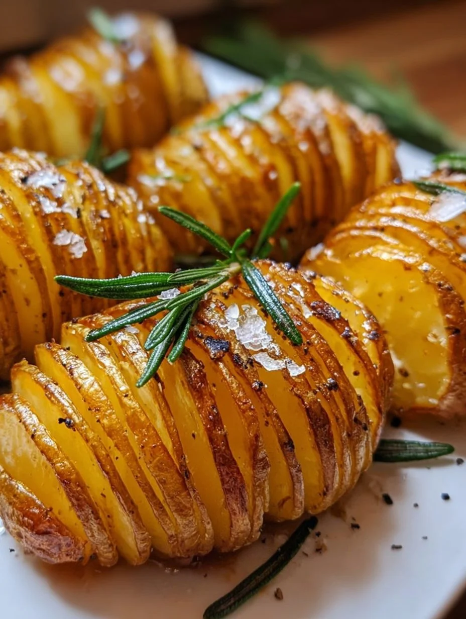 Fächerkartoffeln / Hasselback-Kartoffeln