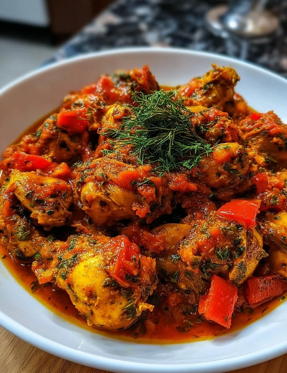 Nigerianisches Hähncheneintopf