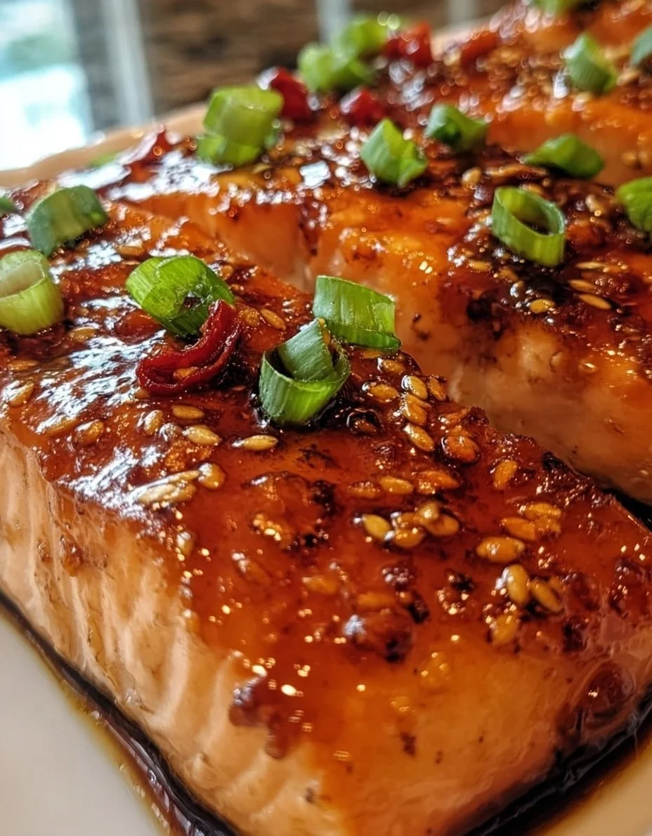 Orangen-Teriyaki-Lachs