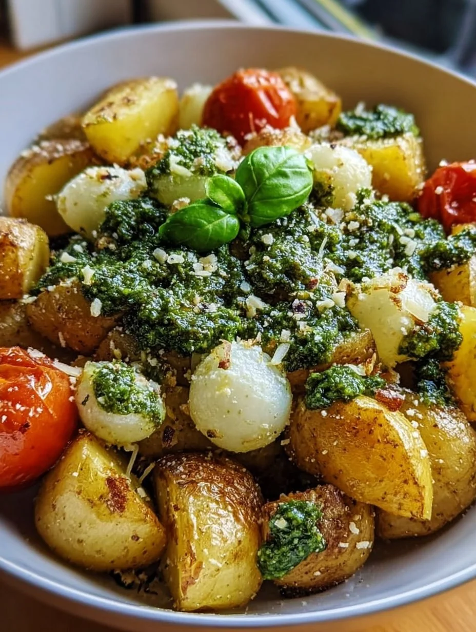 Pesto-Kartoffel-Bowl