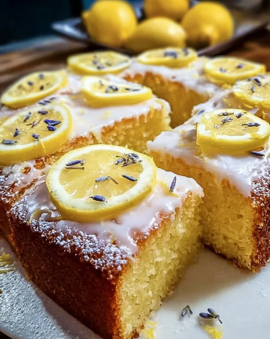 Saftiger Zitronenkuchen