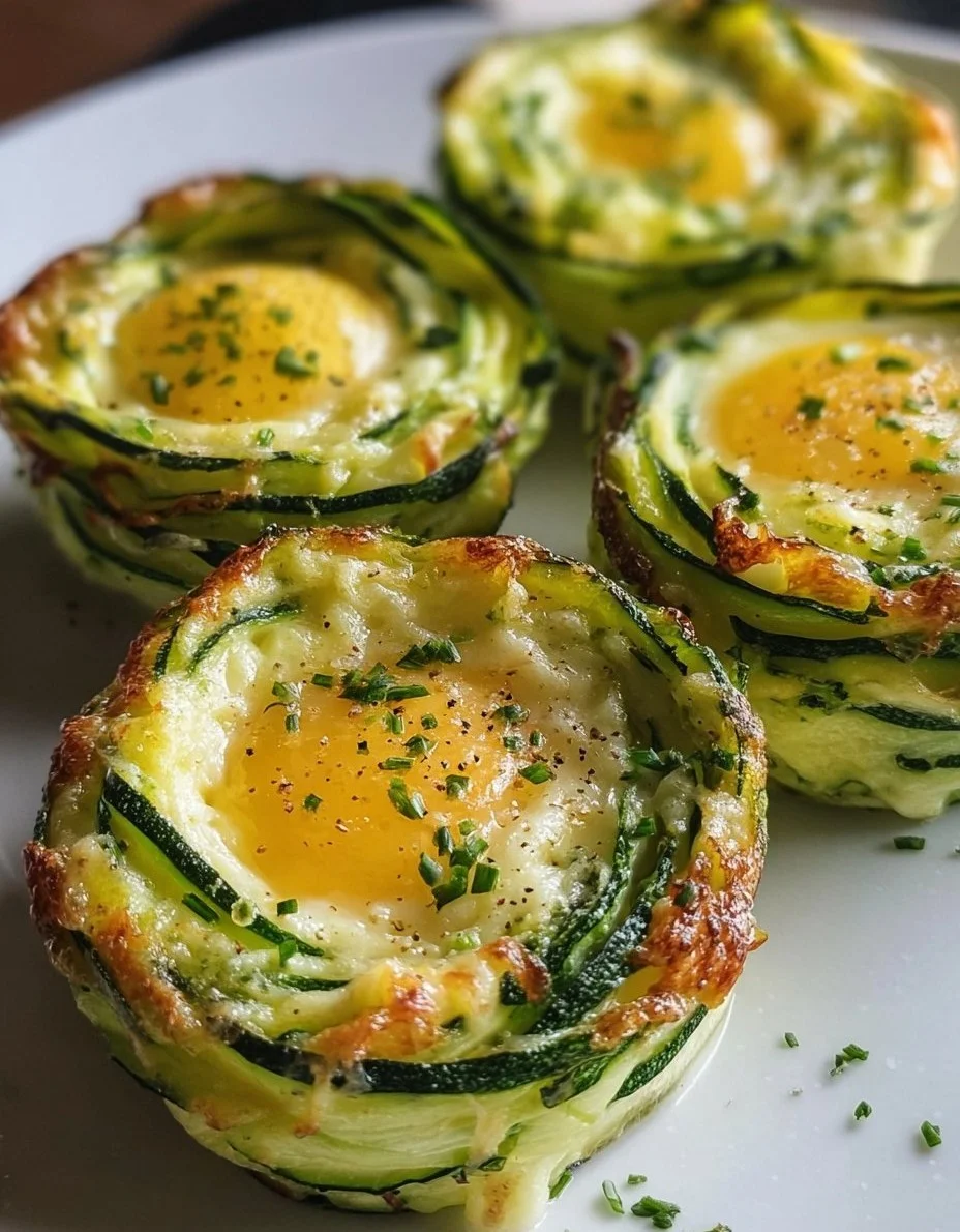 Zucchini-Ei-Nester