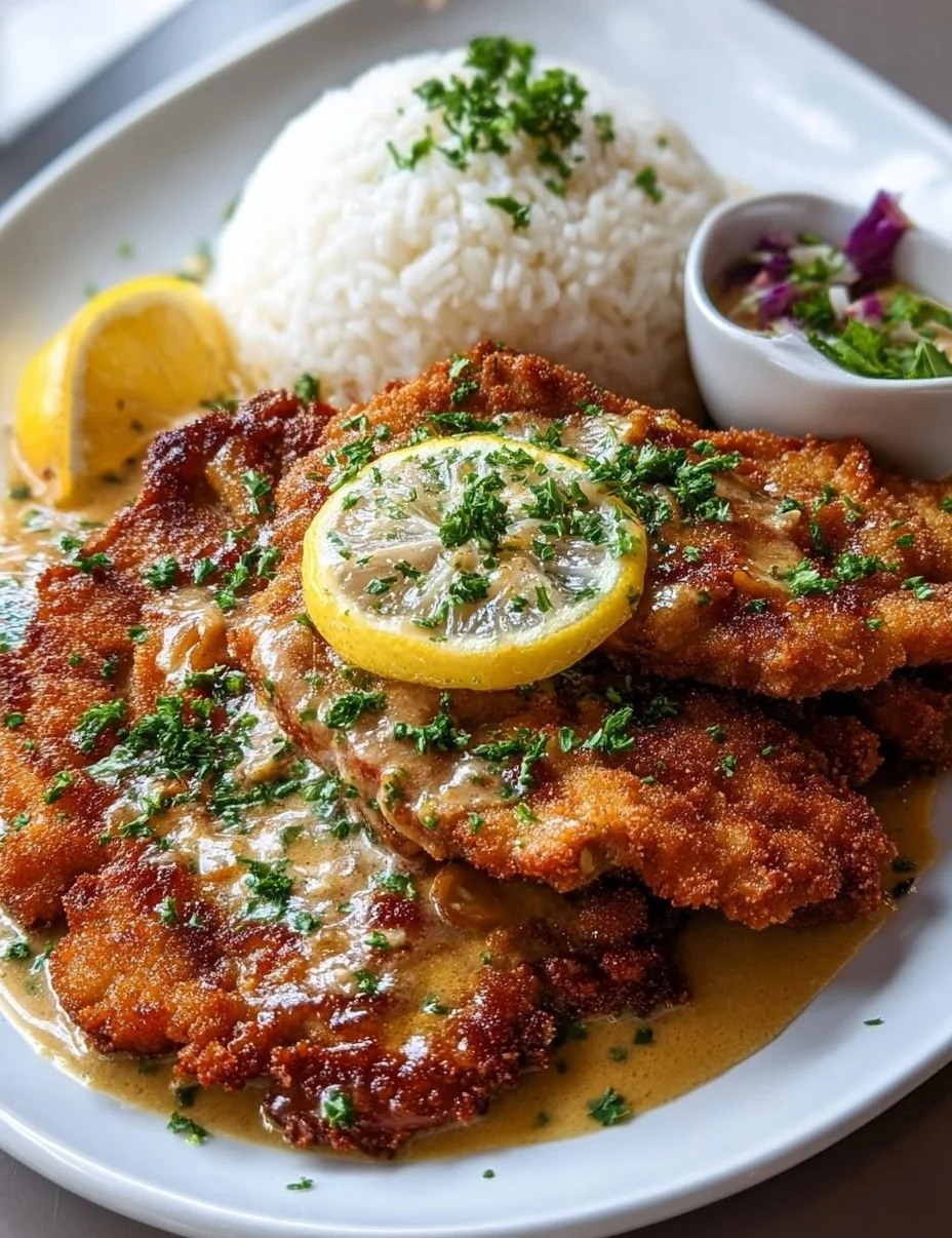 Zürcher Kalbsschnitzel mit Reis