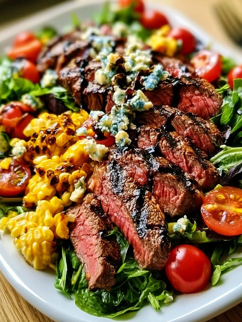 Balsamico Steak Gorgonzola Salat