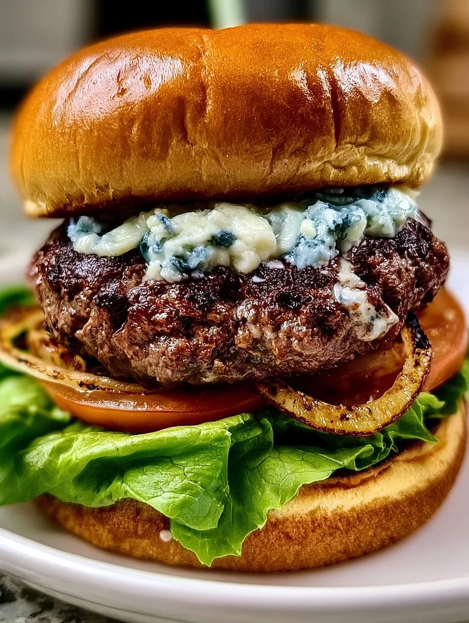 Blauschimmelkäse Burger