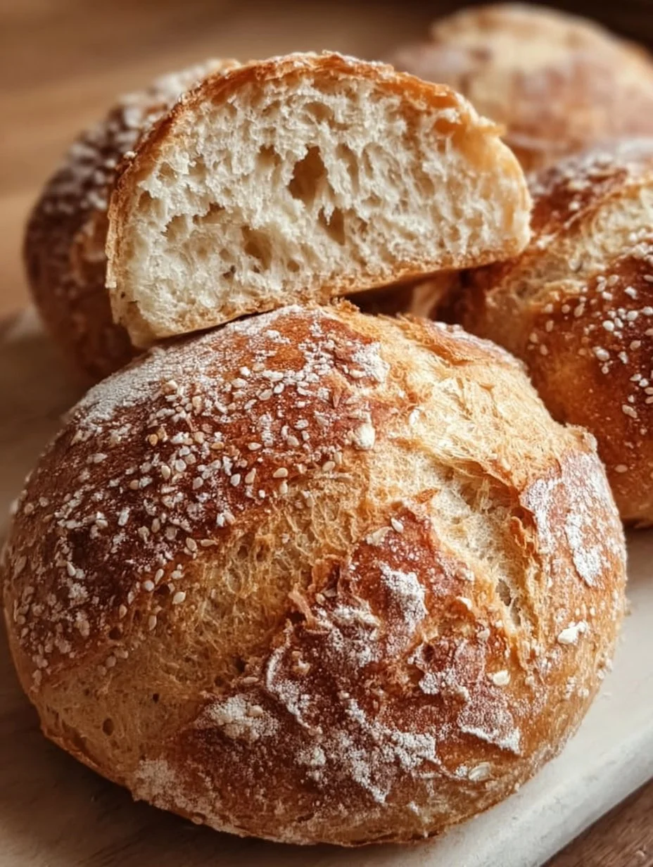 Einfache Dinkelbrötchen