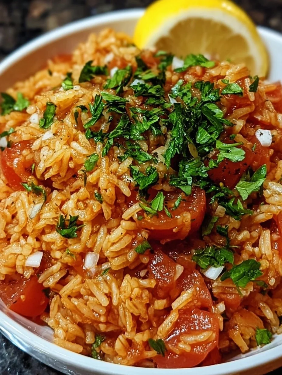 Griechischer Tomatenreis