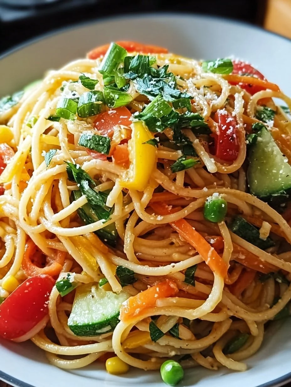 Kalifornischer Spaghetti-Salat