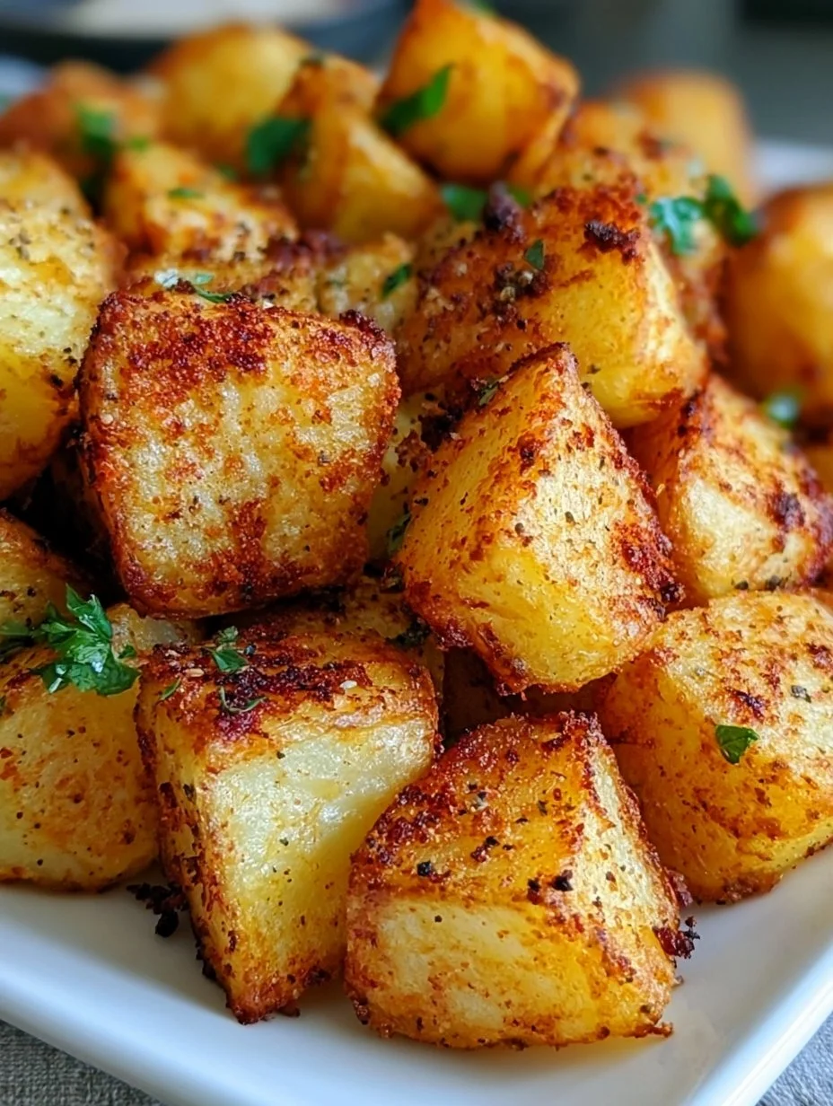 Knusprige Luftfritteusen-Kartoffeln