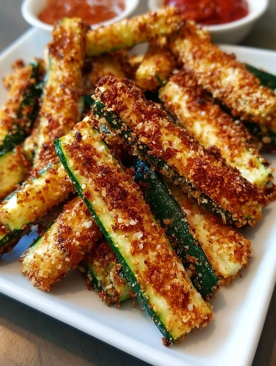 Luftfritteuse Zucchini Pommes