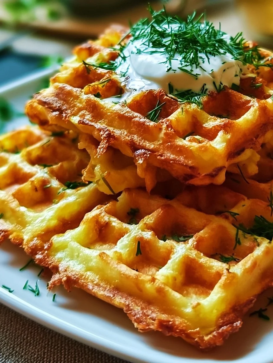 Pfälzer Kartoffelwaffeln