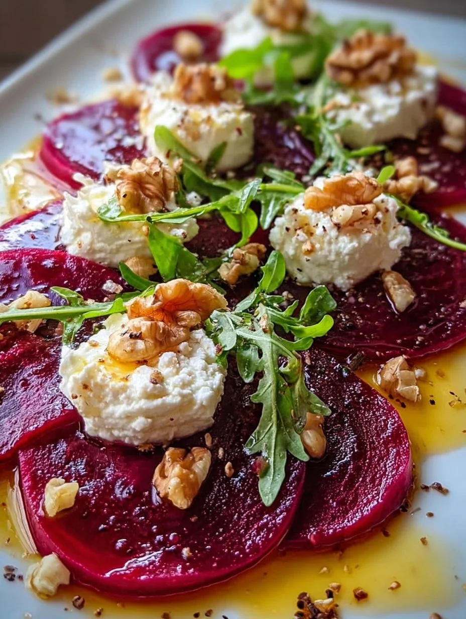 Rote Bete-Carpaccio