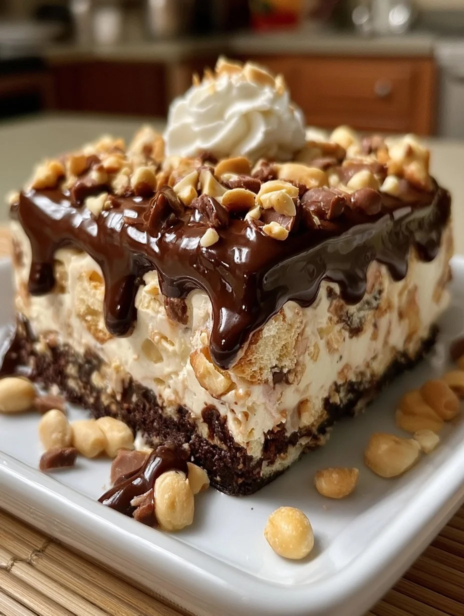 Buster Bar Eiscreme Kuchen