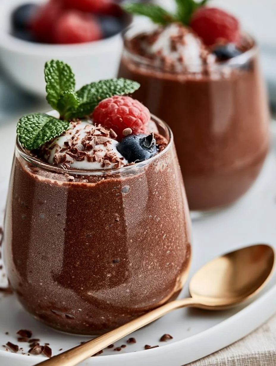 Der einfachste Schoko-PUDDING – ganz ohne Kochen