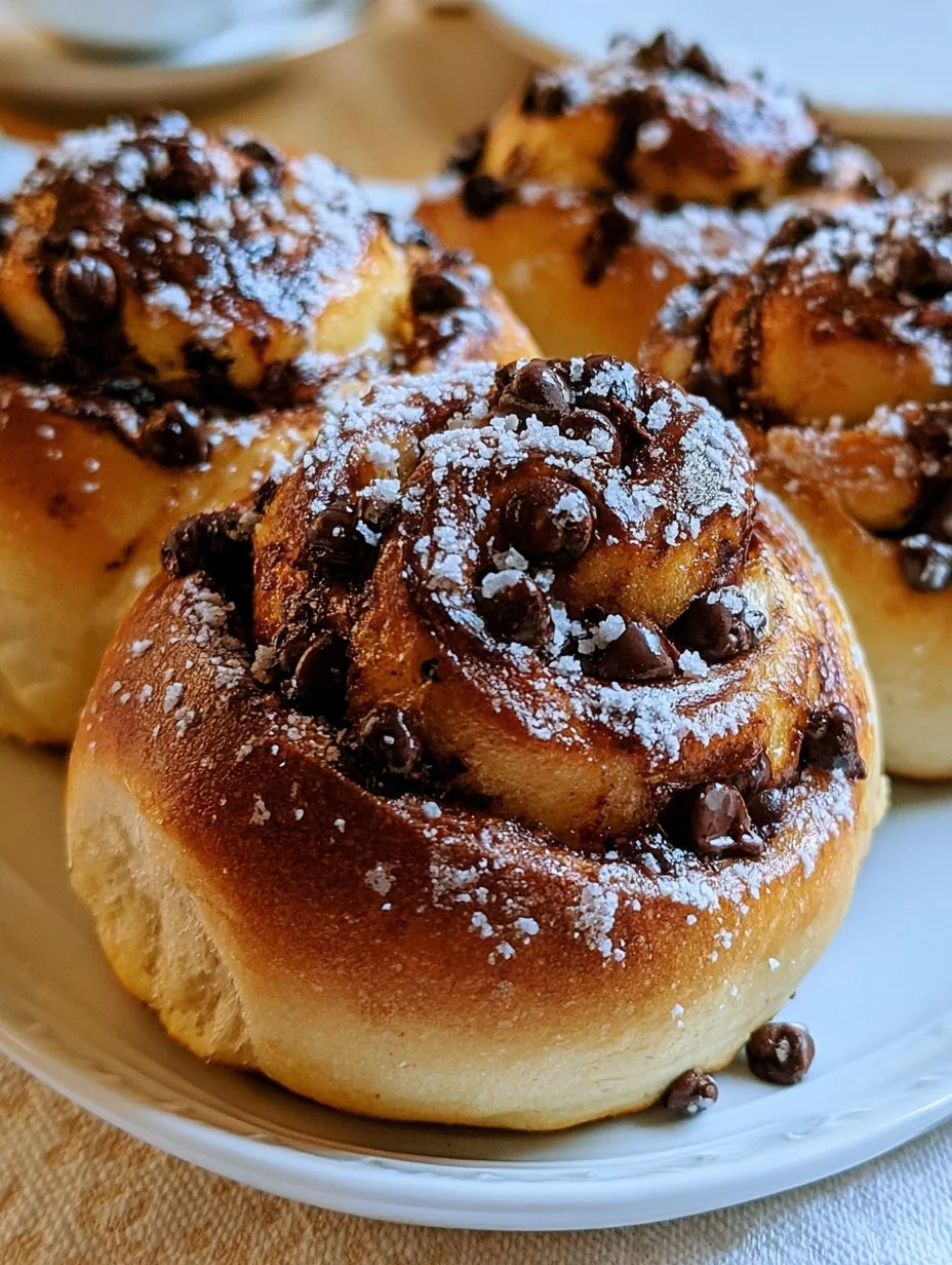 Fluffige Schokobrötchen