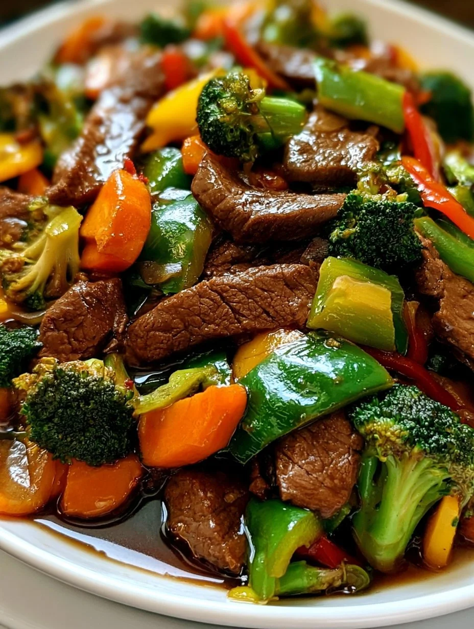 Gemüse Rindfleisch und Gemüse Pfanne