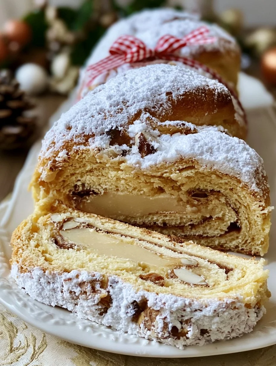 Mandel- Marzipan-Stollen