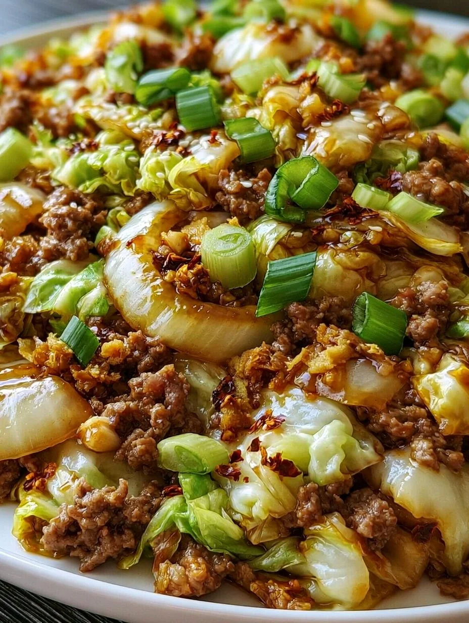 Mongolischer Kohl mit Hackfleisch