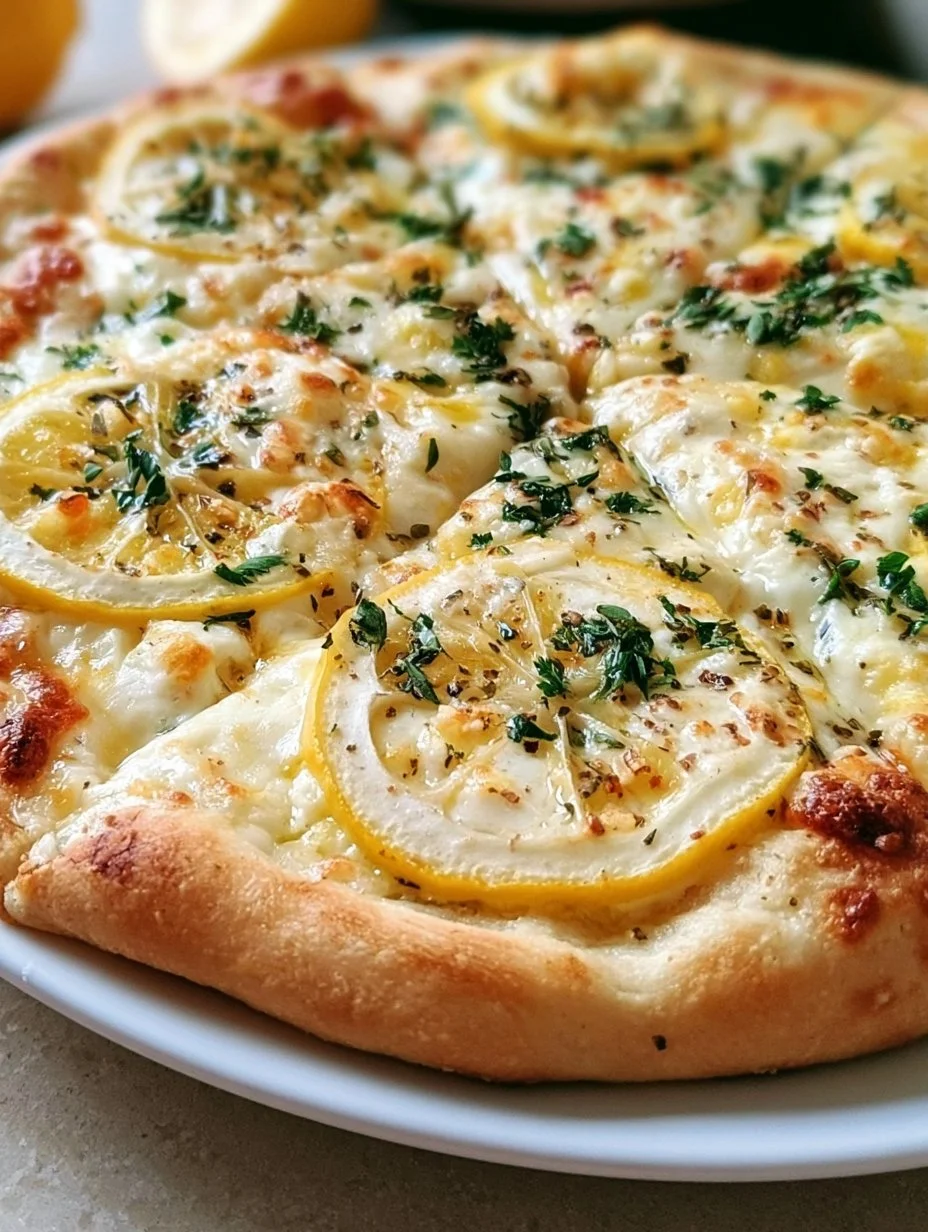Zitronenpizza Rezept